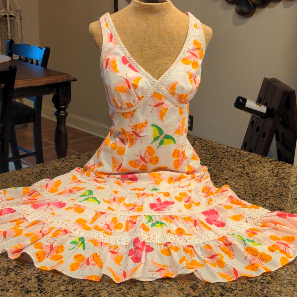 Lilly pulitzer butterfly dress